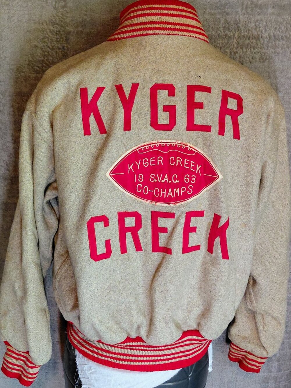 True Vintage 1963 wool letterman 1963 jacket